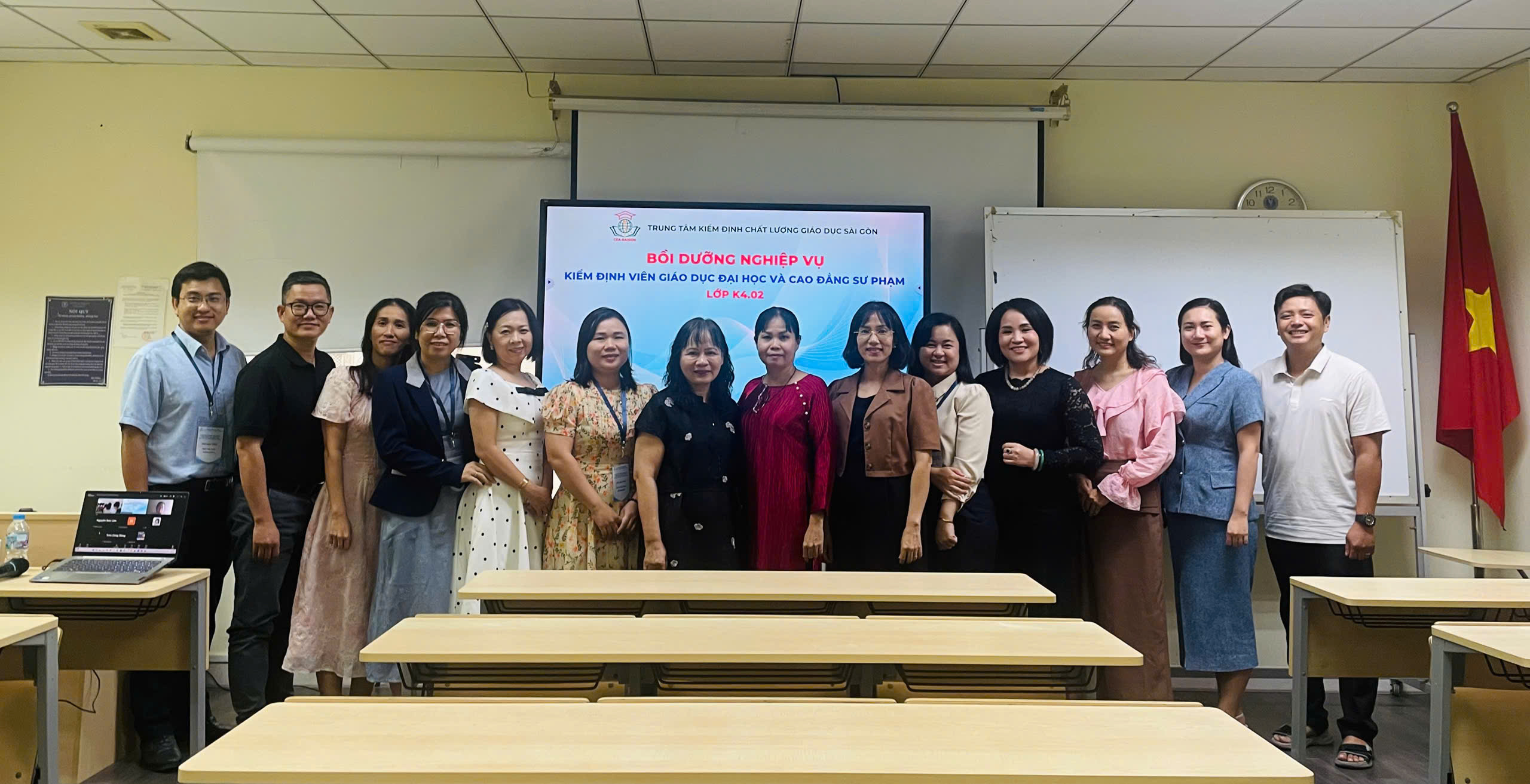 CEA-SAIGON tổ chức Lớp Bồi dưỡng nghiệp vụ Kiểm định viên giáo dục đại học và cao đẳng sư phạm - K4.02